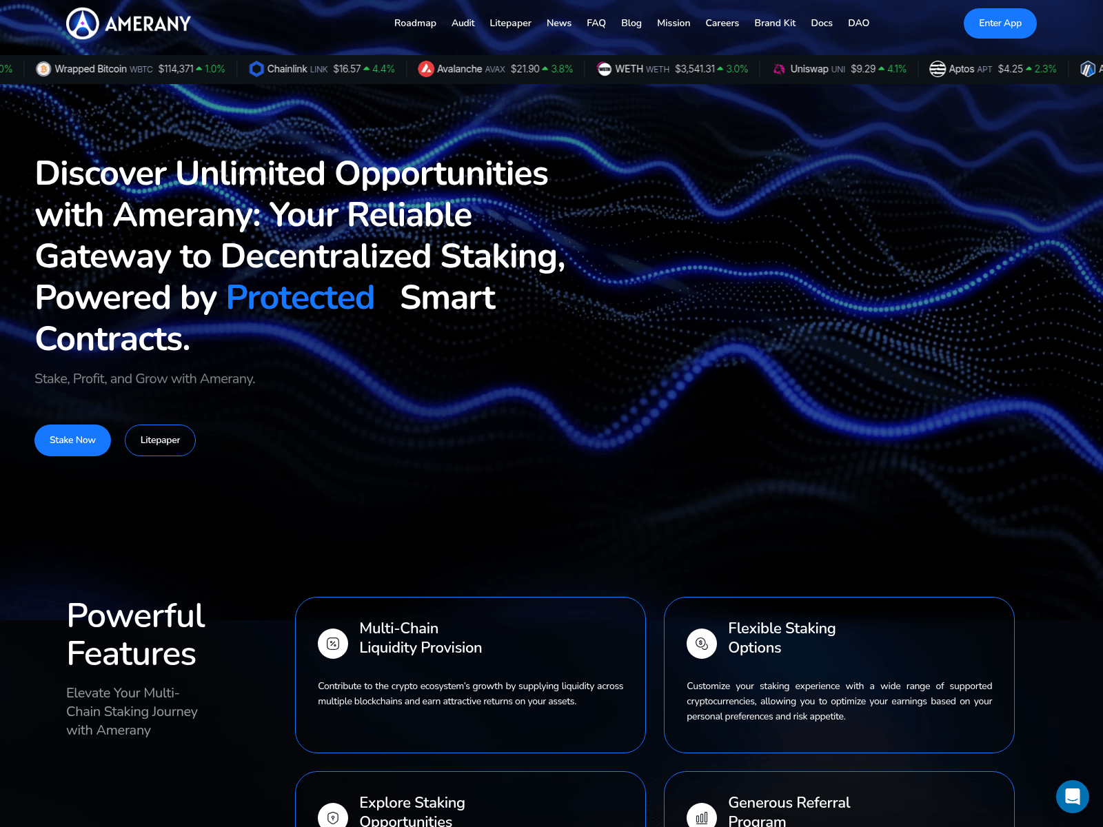 Screenshot of amerany.com