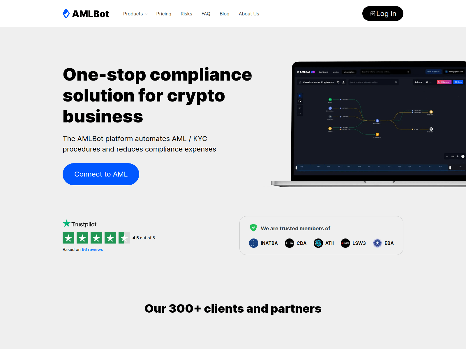 Screenshot of amlrobotcheck.com
