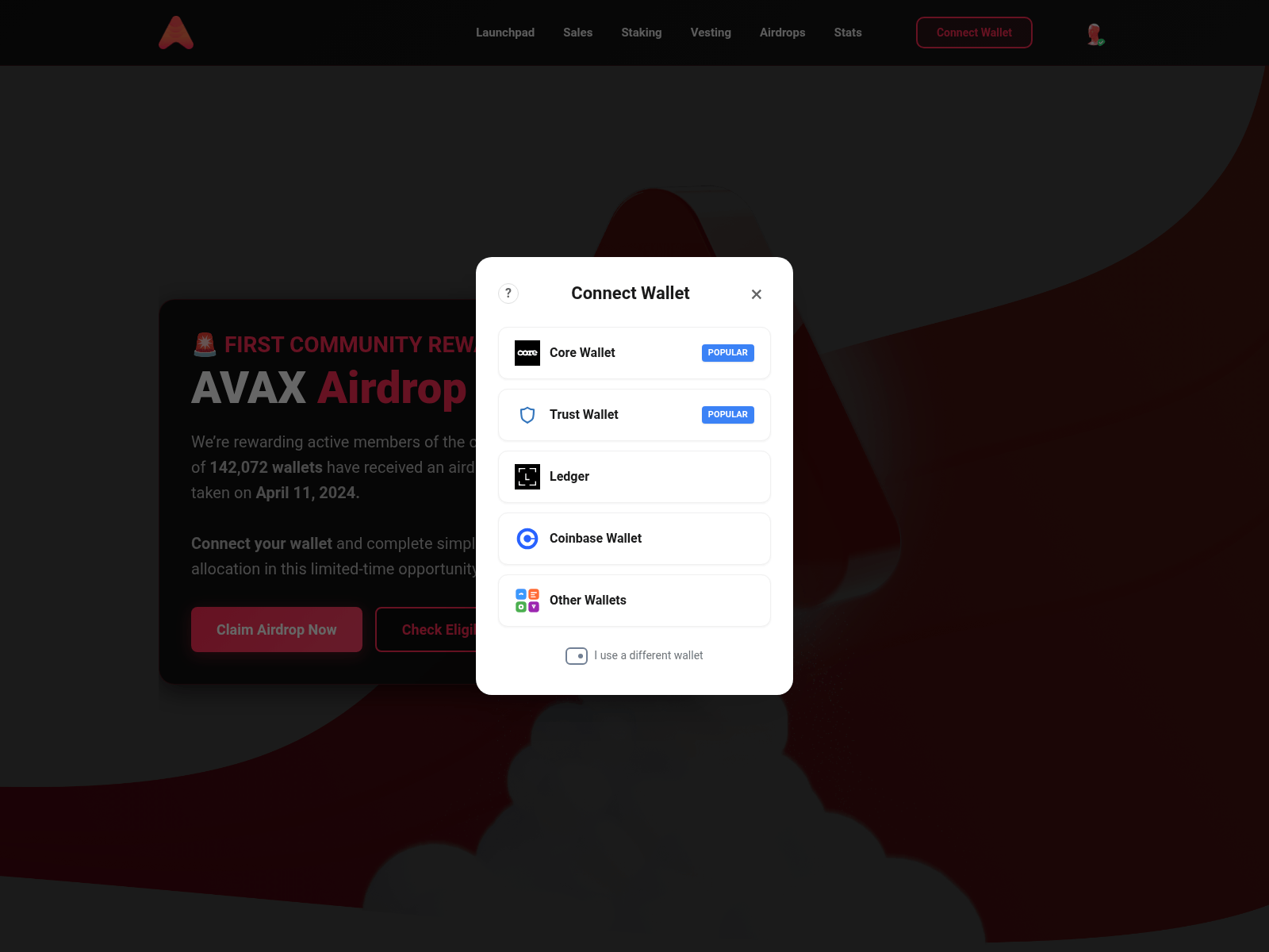 Screenshot of avafinance.org