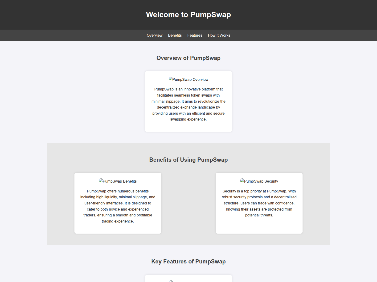 Screenshot of pumpswap.live