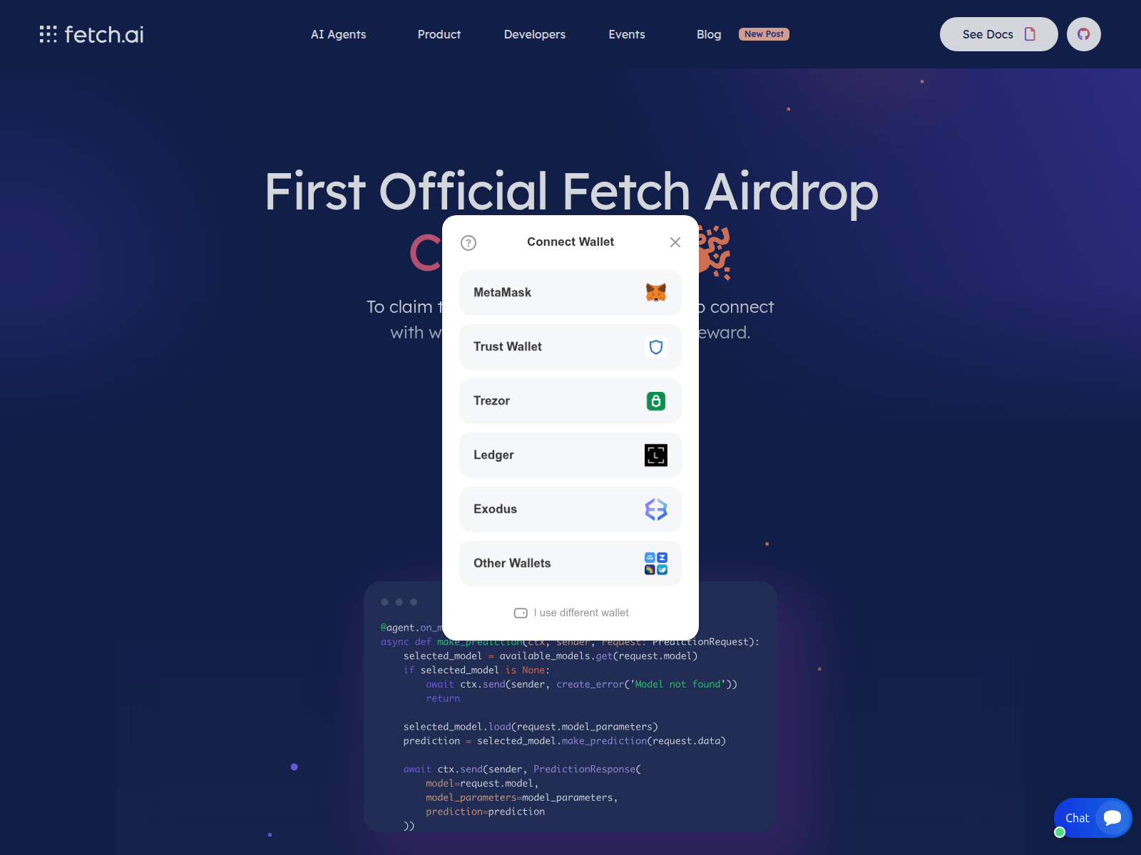 Screenshot of fetchprotocol.com