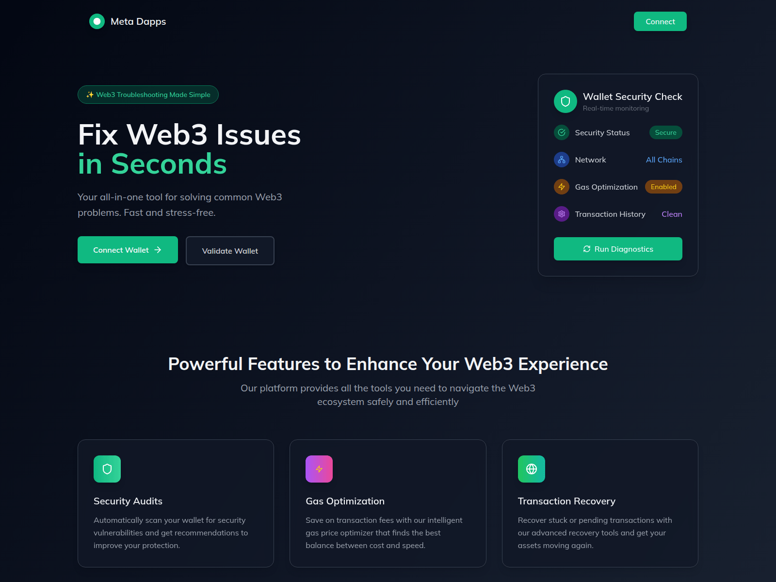 Screenshot of blockmainnets.netlify.app