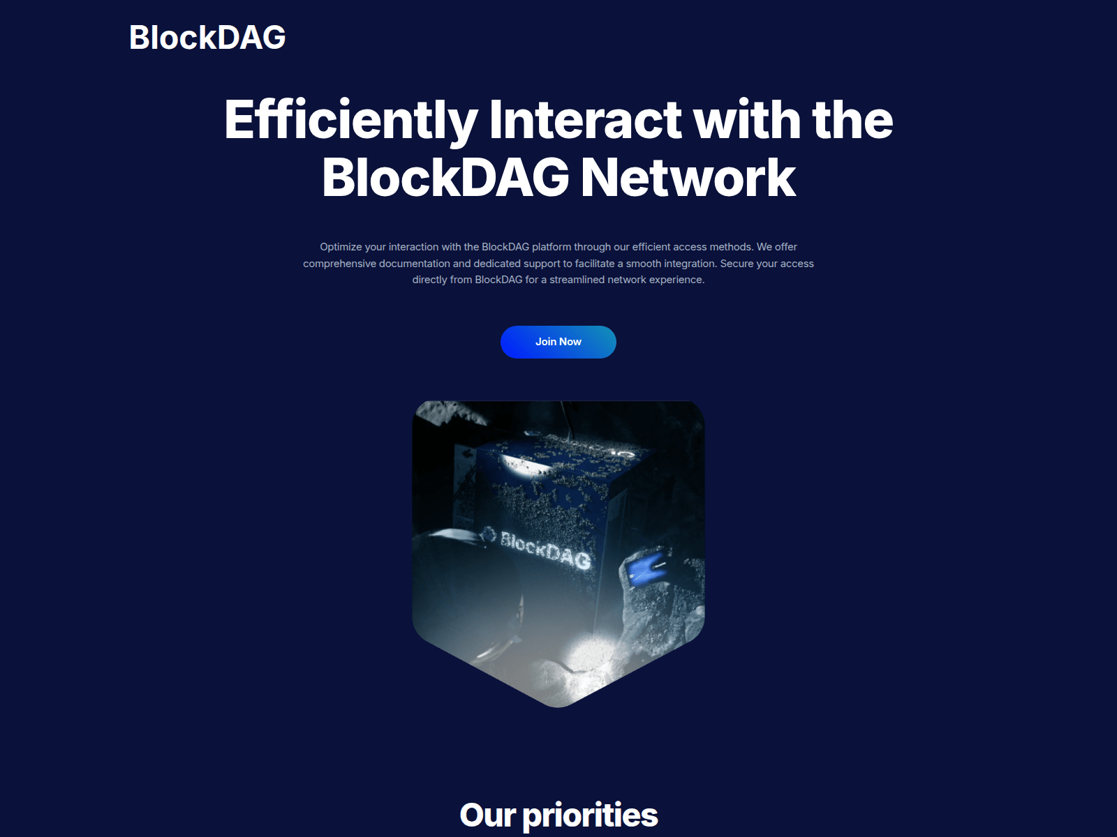 Screenshot of bdagopenchek.com
