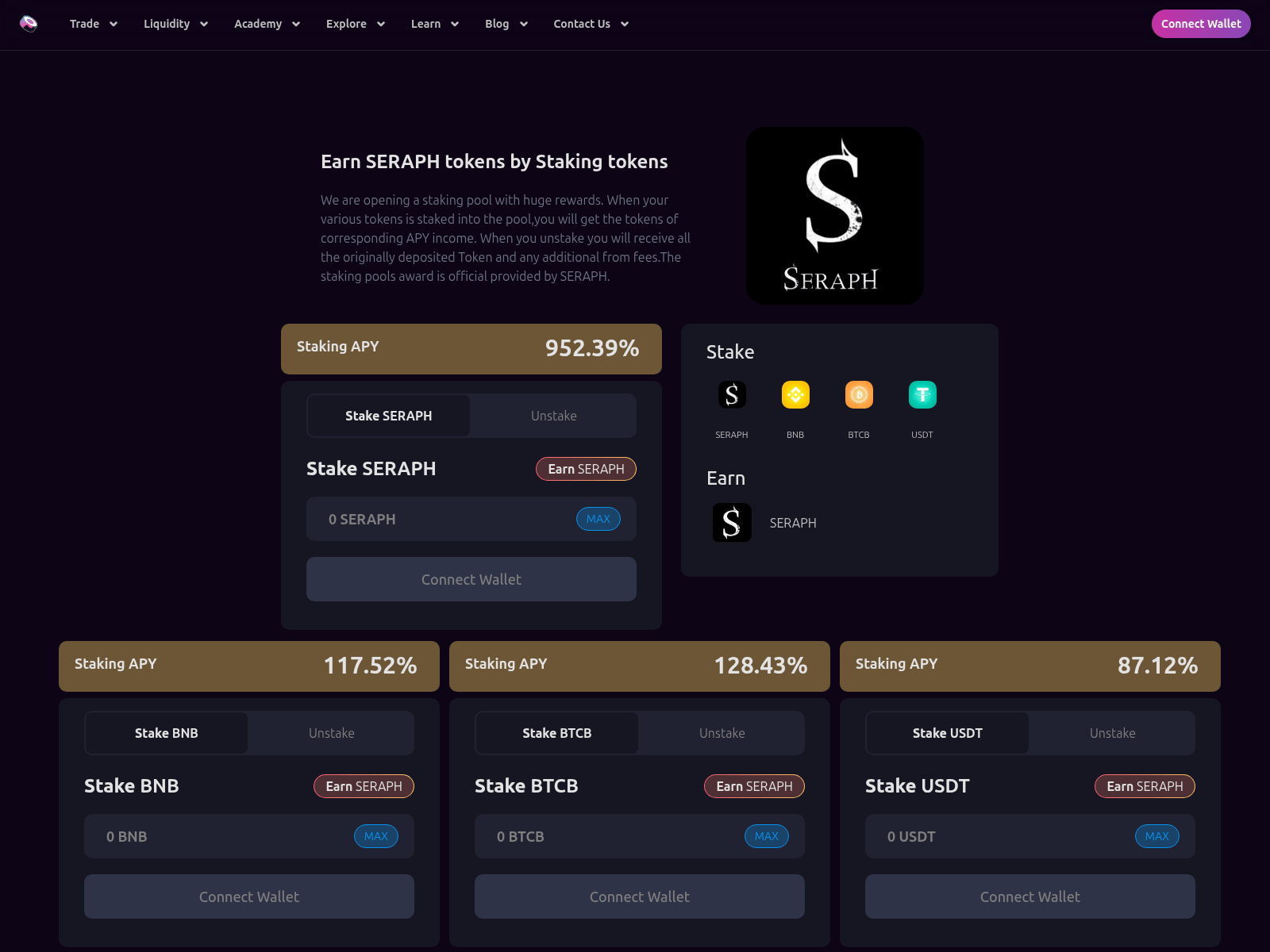 Screenshot of sushi-seraph.top