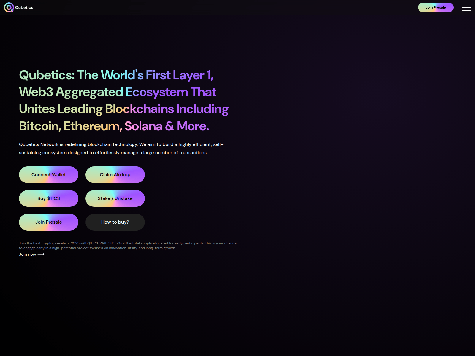 Screenshot of qubeticssupdateaddress.com