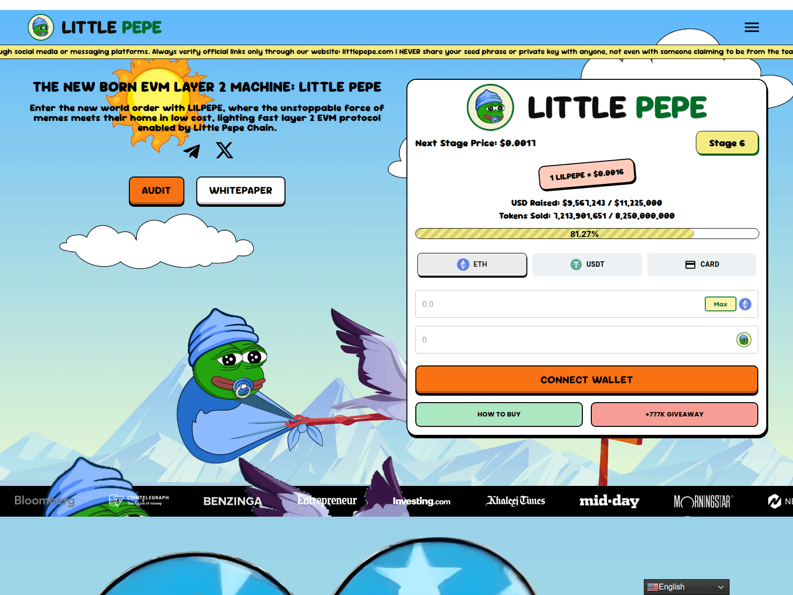 Screenshot of llittlepepe.com