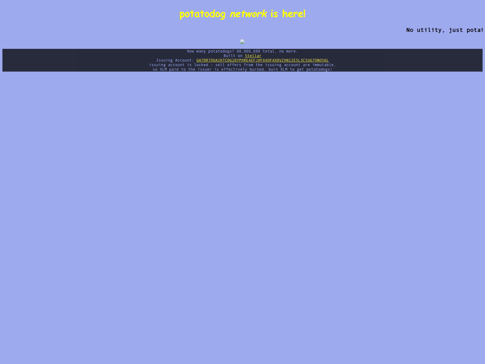 Screenshot of good.potatodog.network