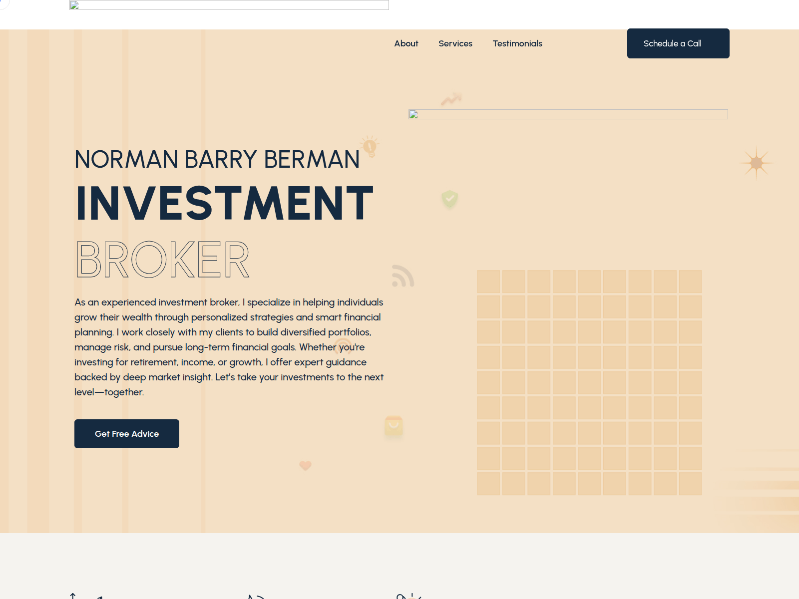 Screenshot of normanbarryberman.online