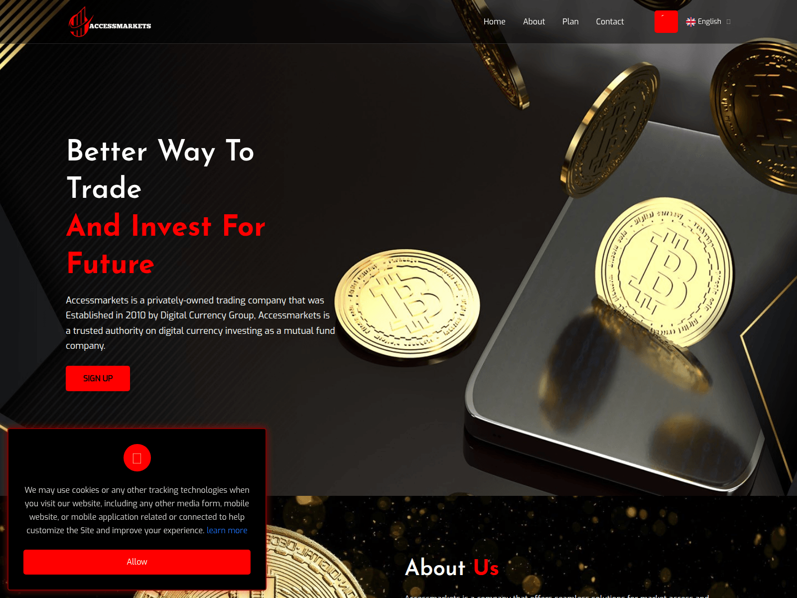 Screenshot of acessmarkets.org