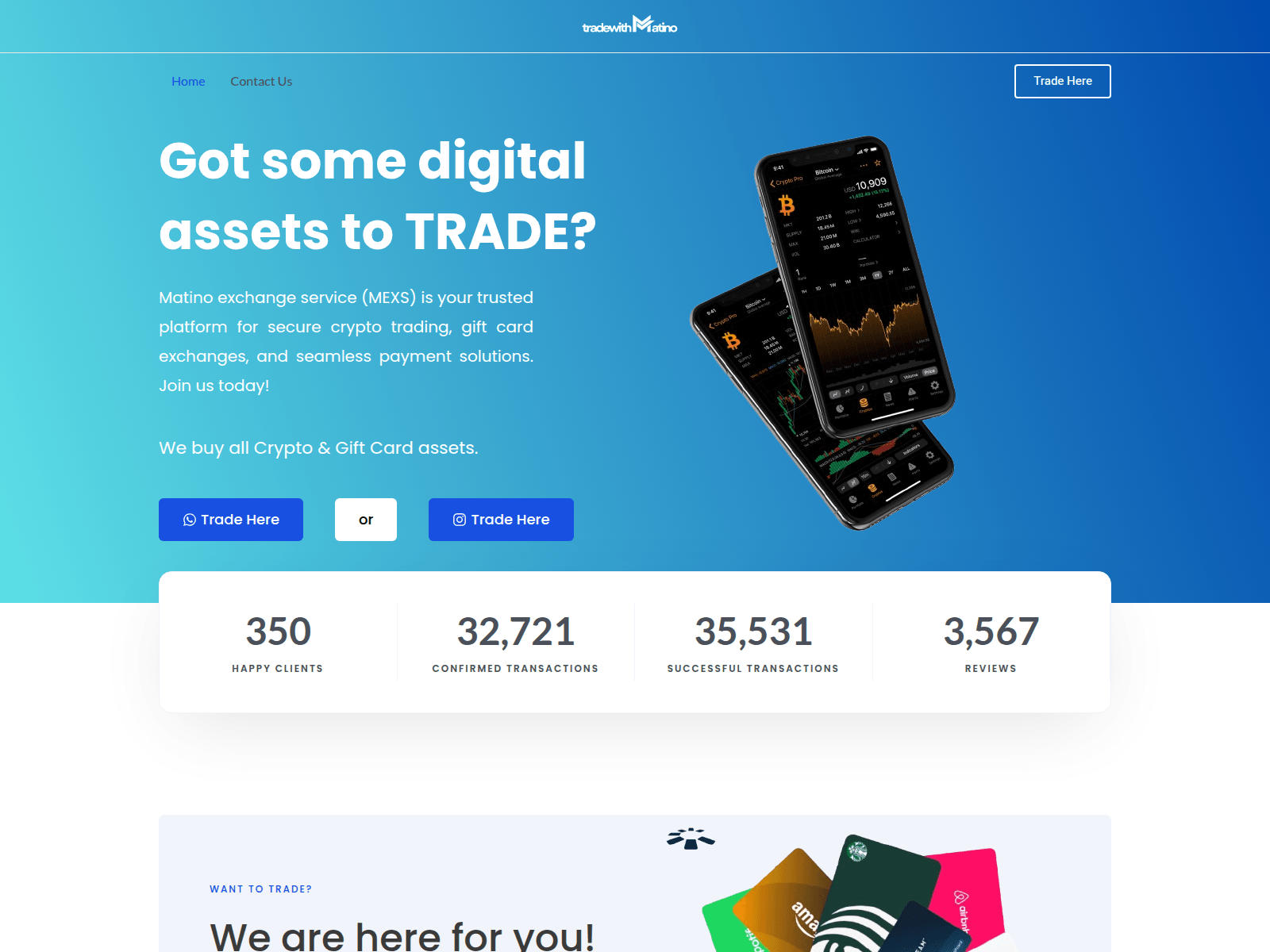 Screenshot of tradewithmatino.com