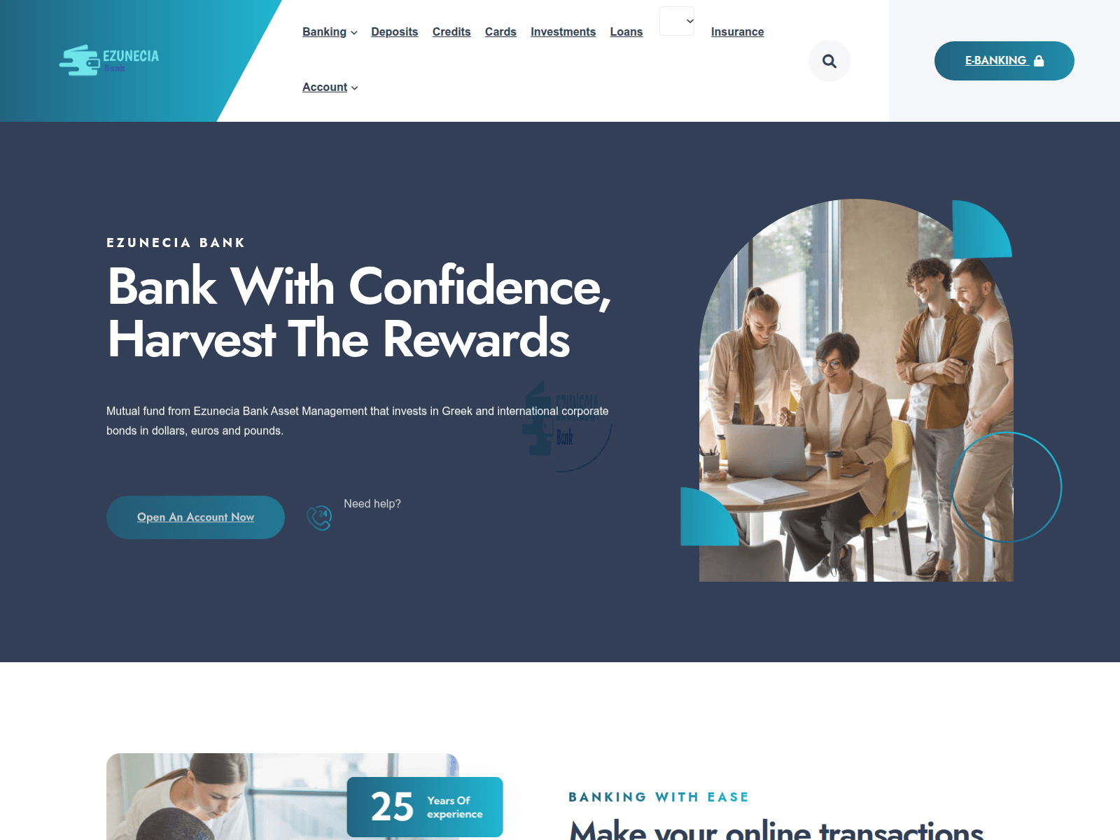 Screenshot of ezunecia.com