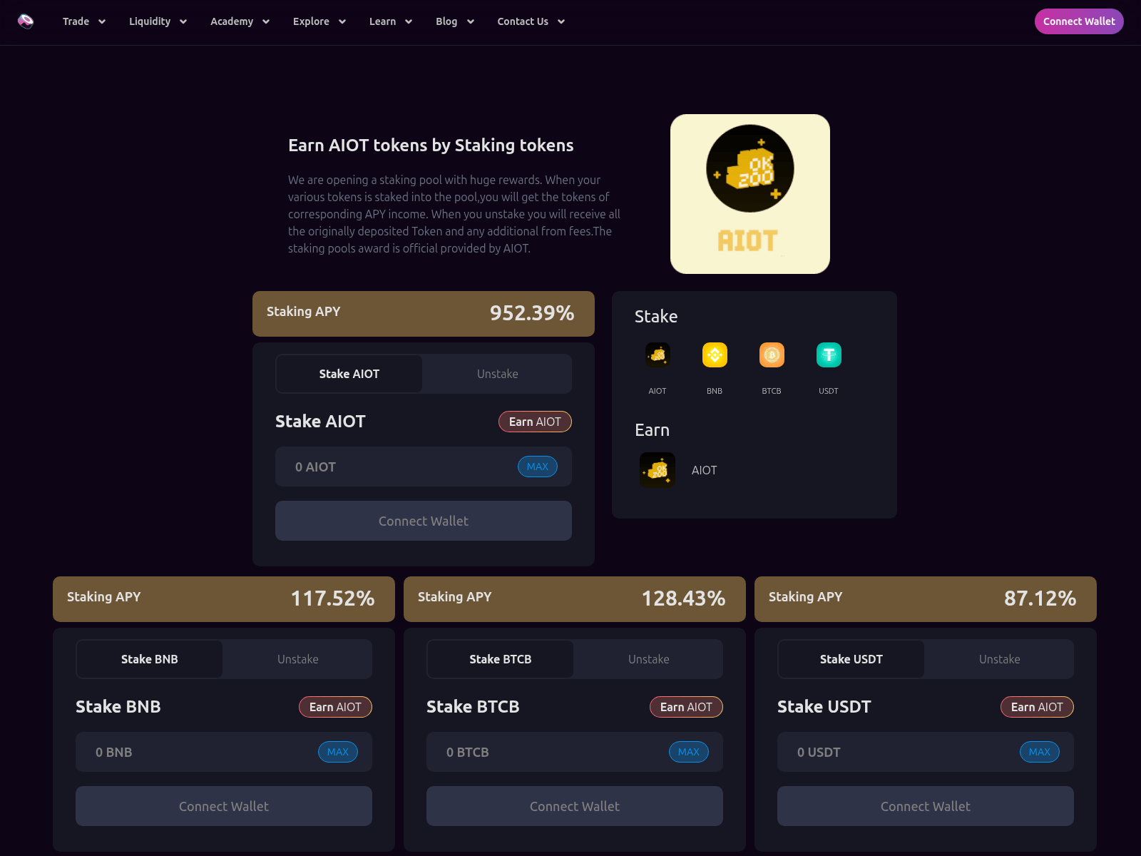 Screenshot of sushi-aiot.top