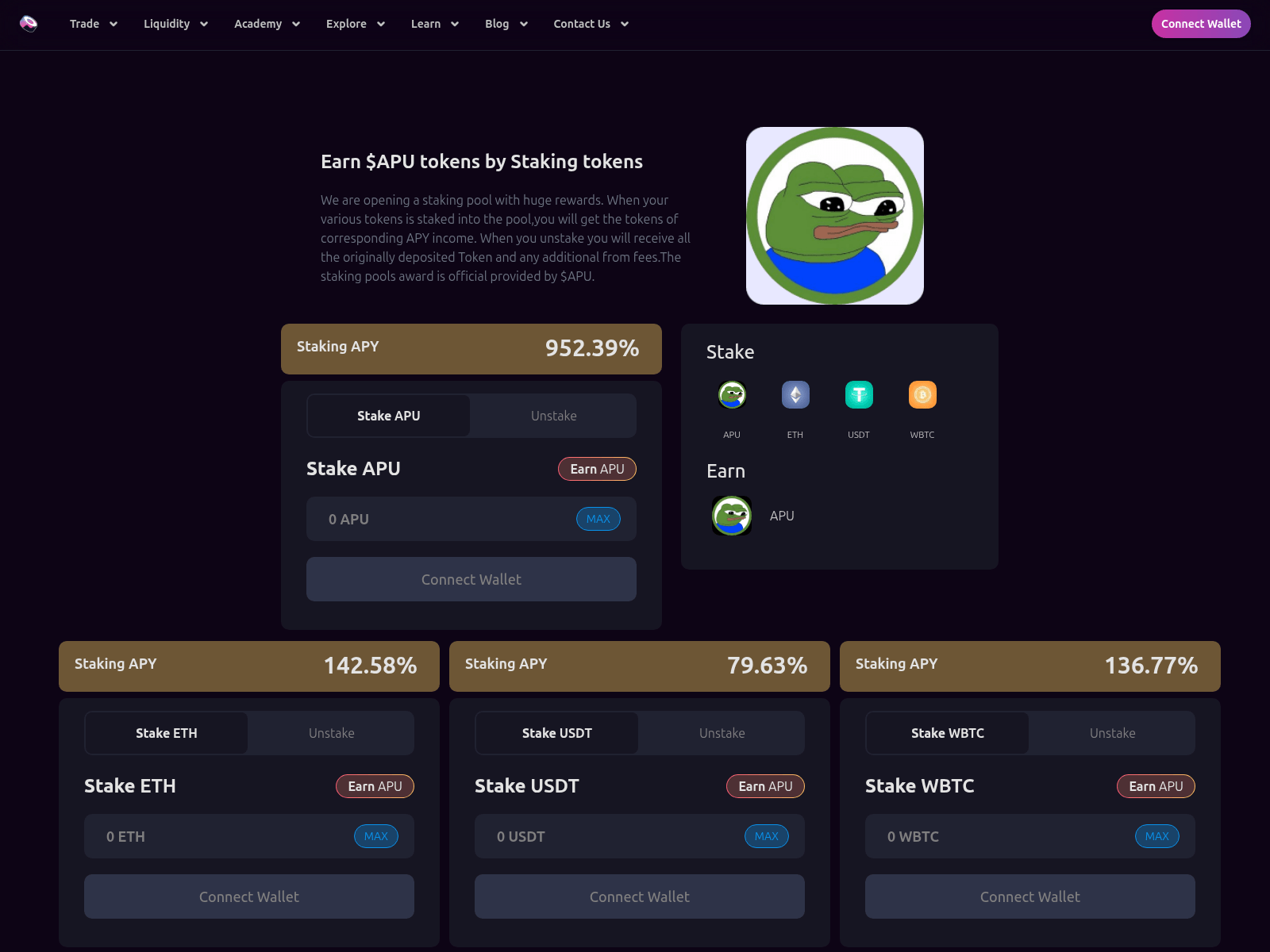 Screenshot of sushi-apu.xyz