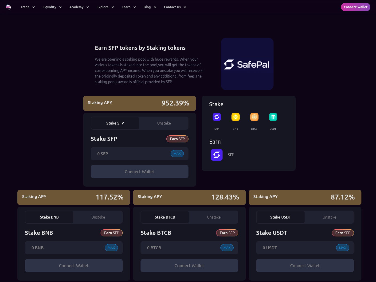 Screenshot of sushi-sfp.top