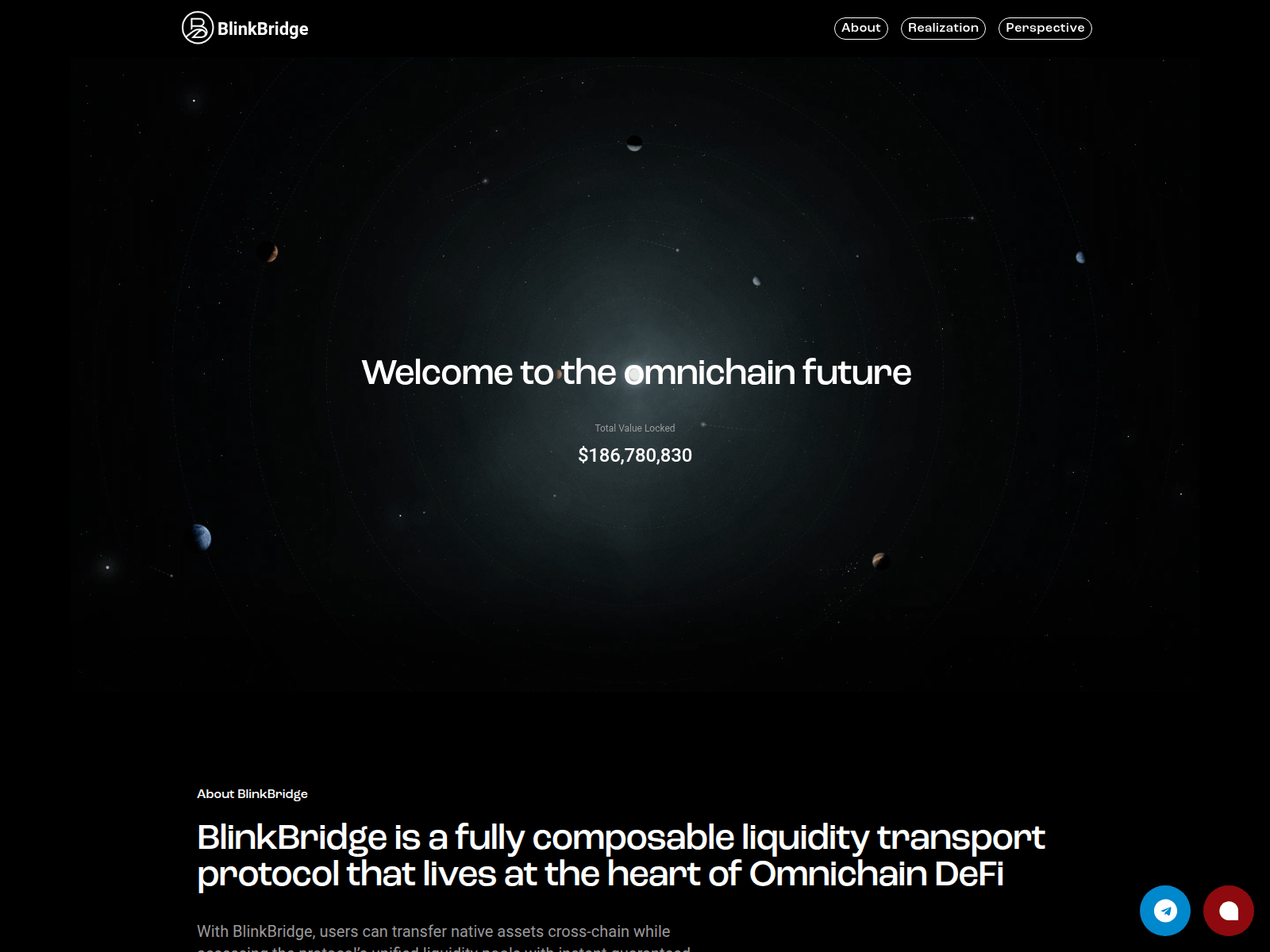 Screenshot of blinkbridge.cc