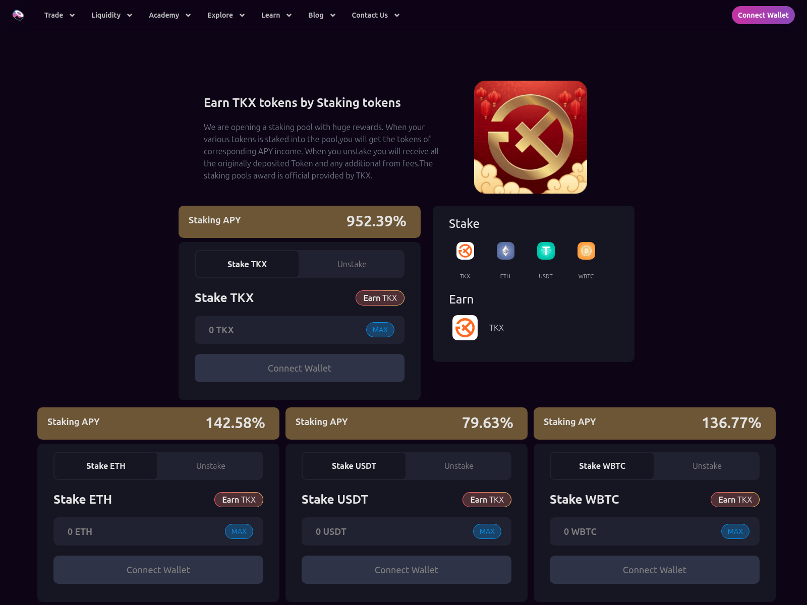 Screenshot of sushi-tkx.top