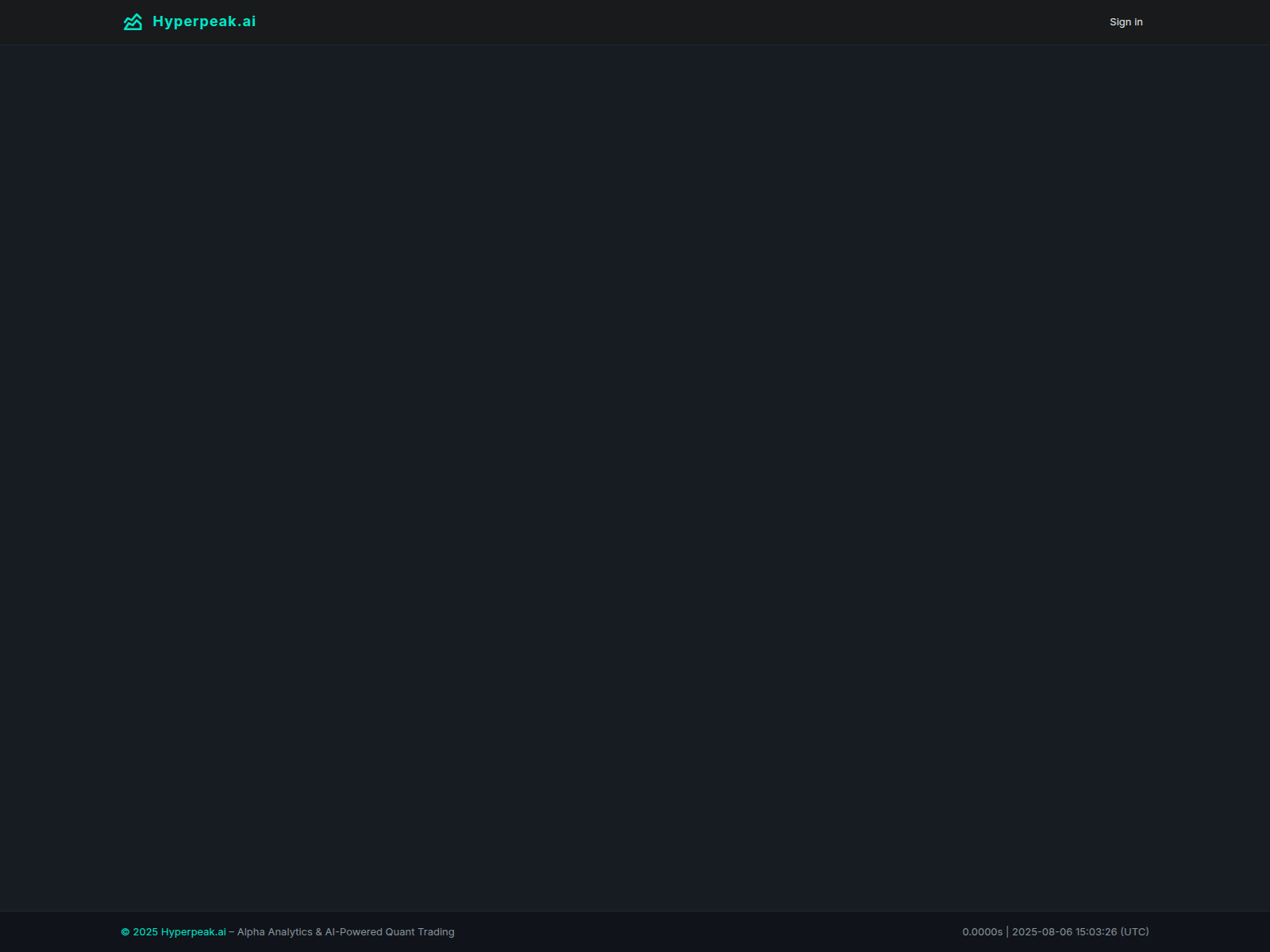 Screenshot of hyperpeak.ai