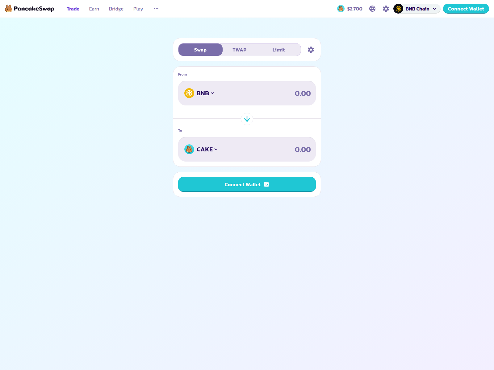 Screenshot of pancakeswapdefi.com