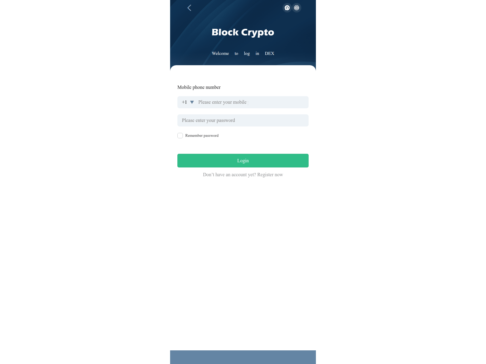 Screenshot of blockcryptoms.com