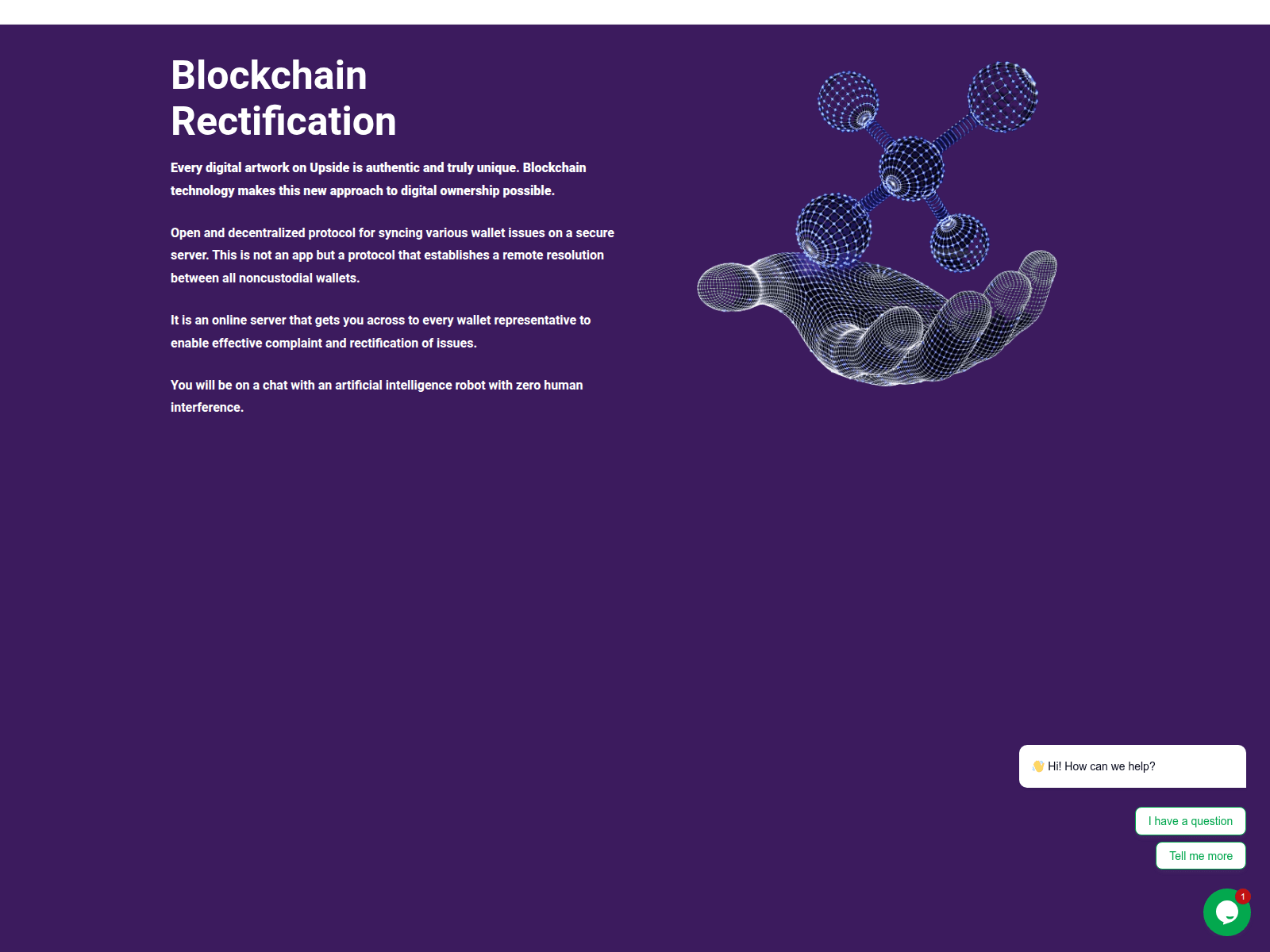 Screenshot of livehelphub.tech