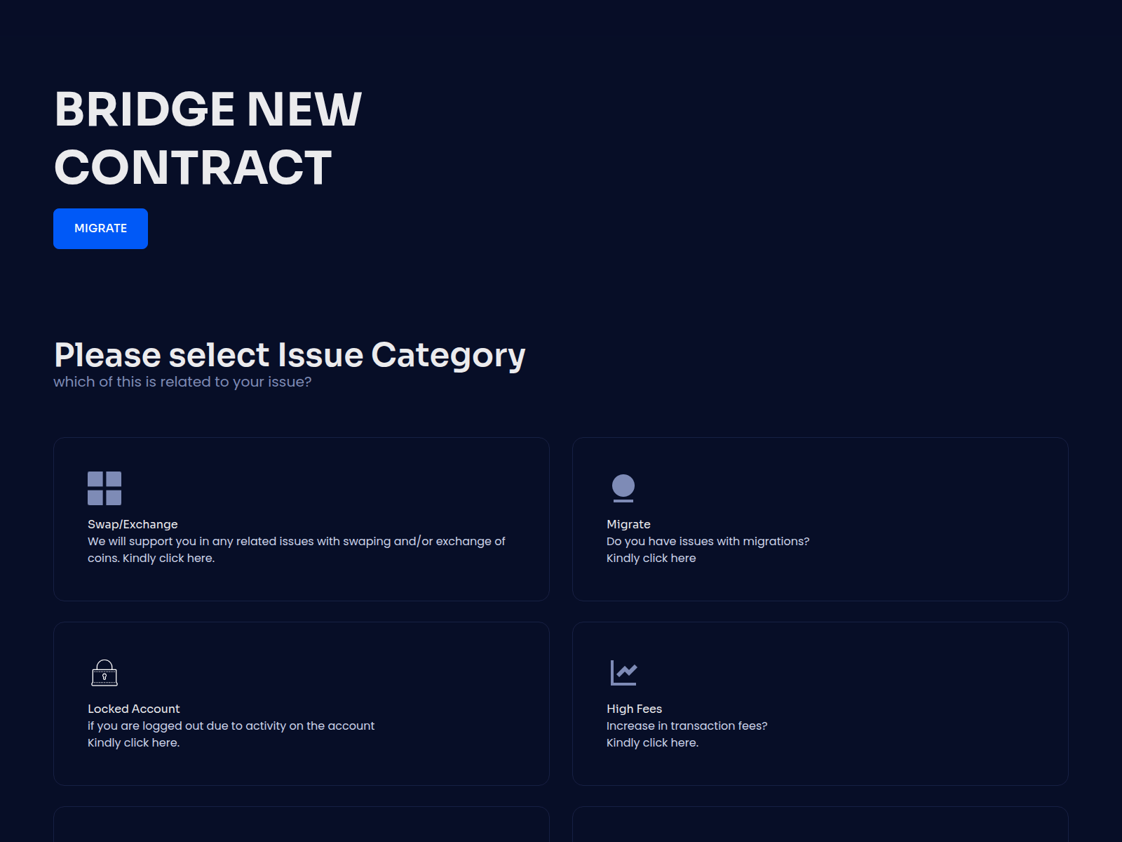 Screenshot of switchbridge.info