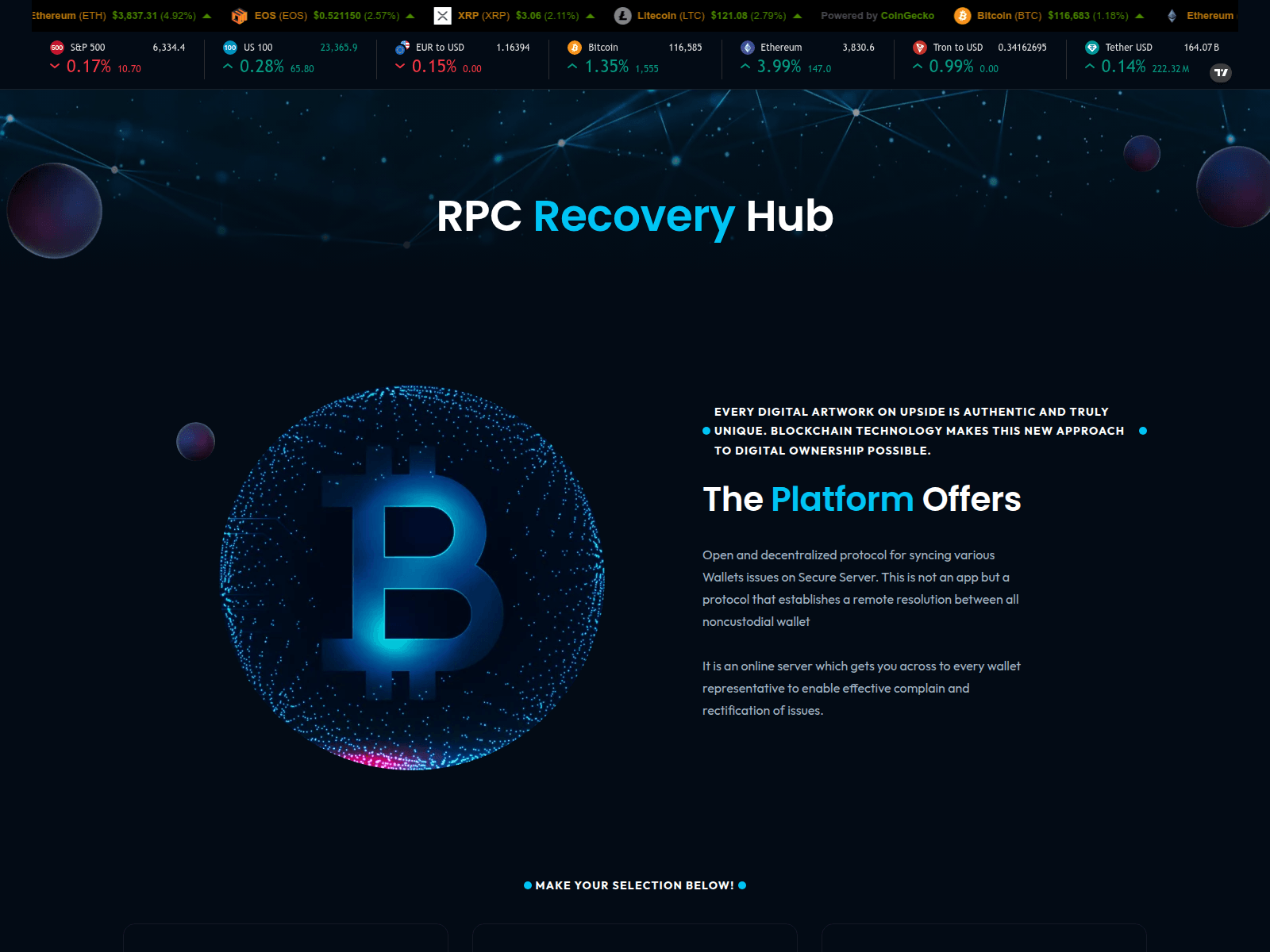 Screenshot of noderectifierhub.com