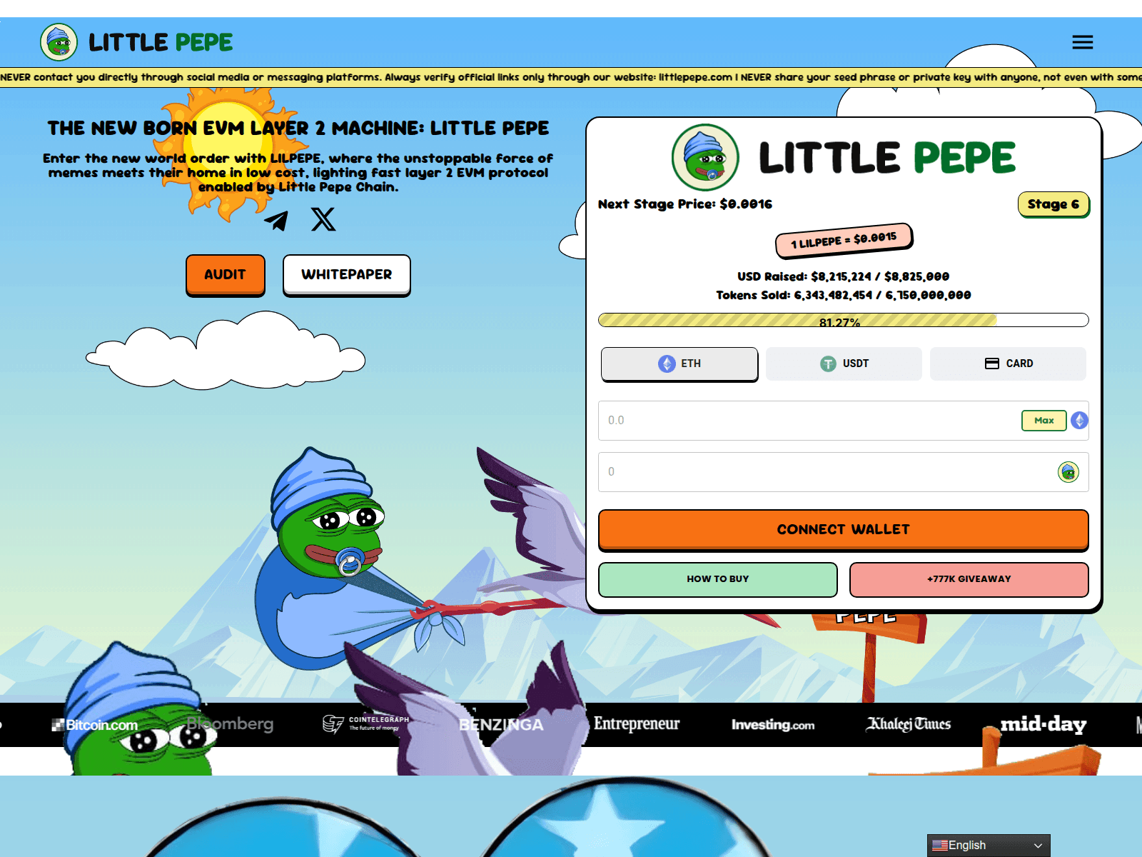 Screenshot of littllepepe.com