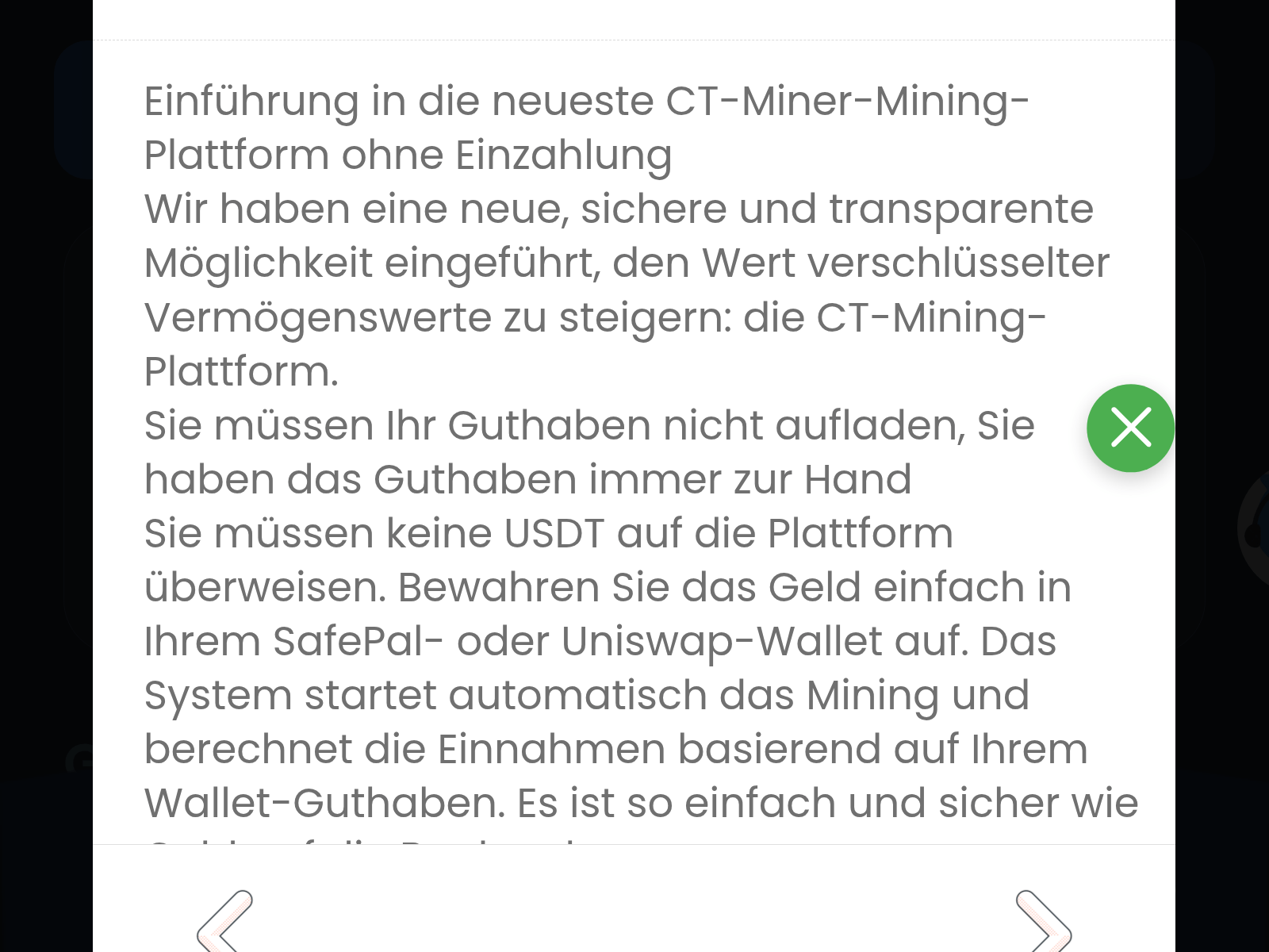 Screenshot of secure.ct-miningarea.vip