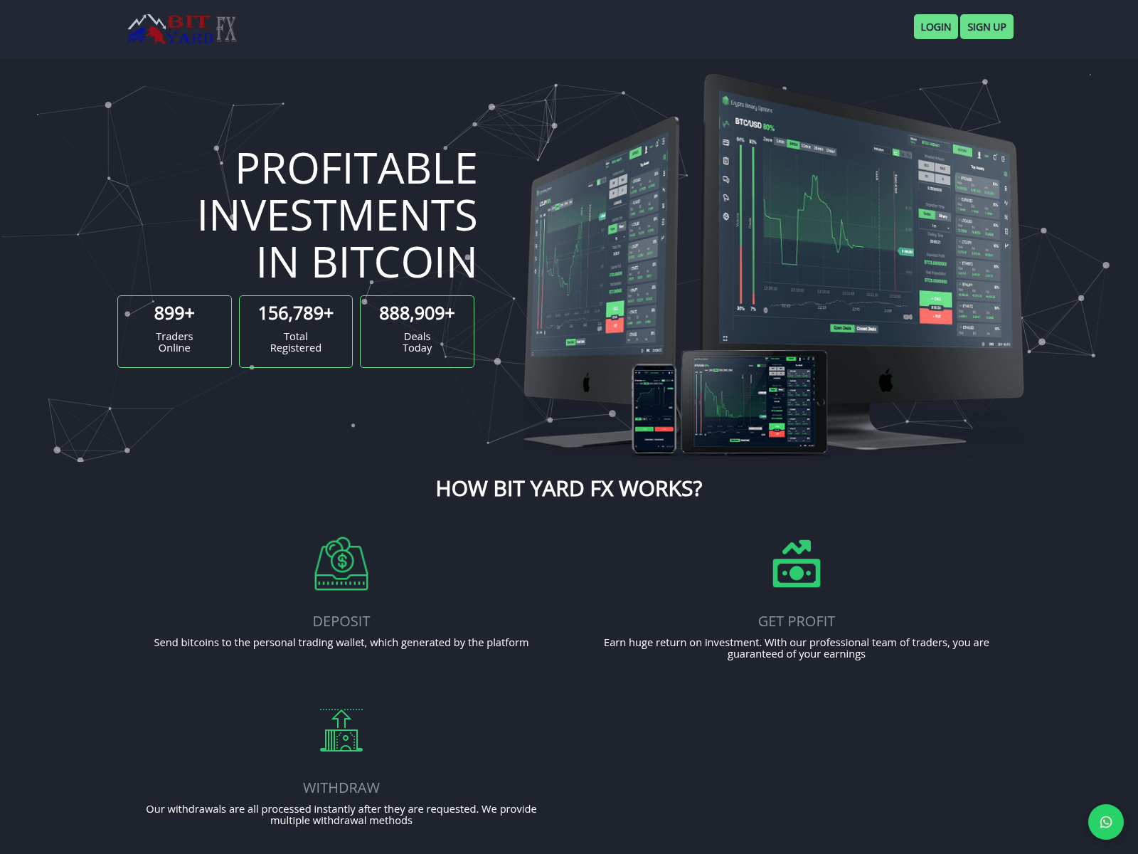 Screenshot of bityardfx.org