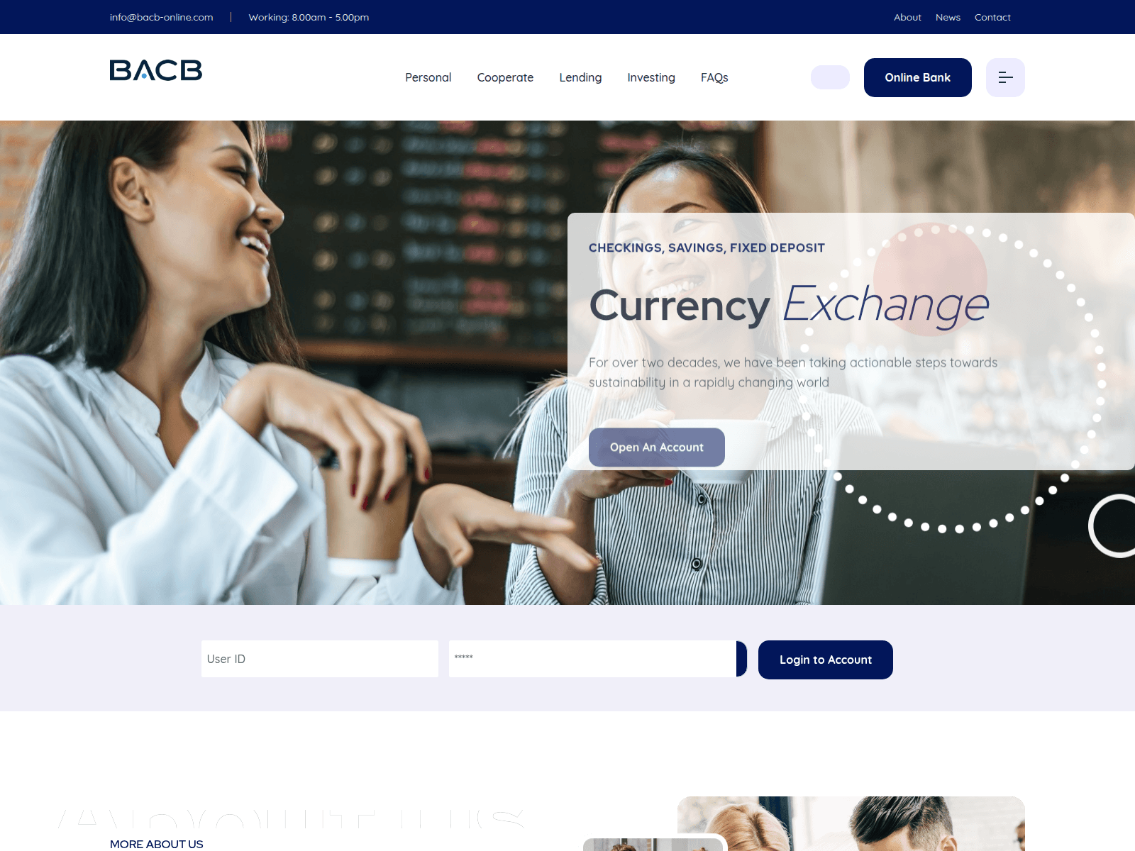 Screenshot of bacb-online.com
