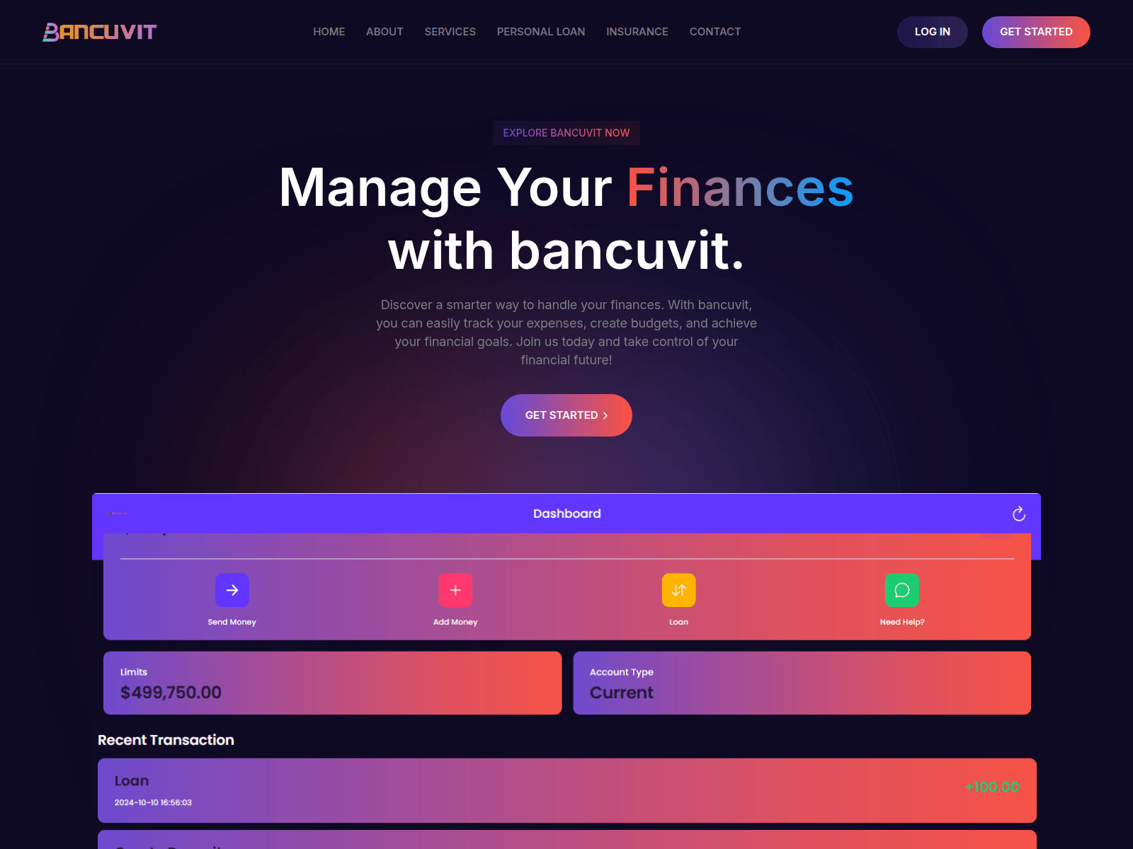 Screenshot of bancuvit.com.vesticastandard.com