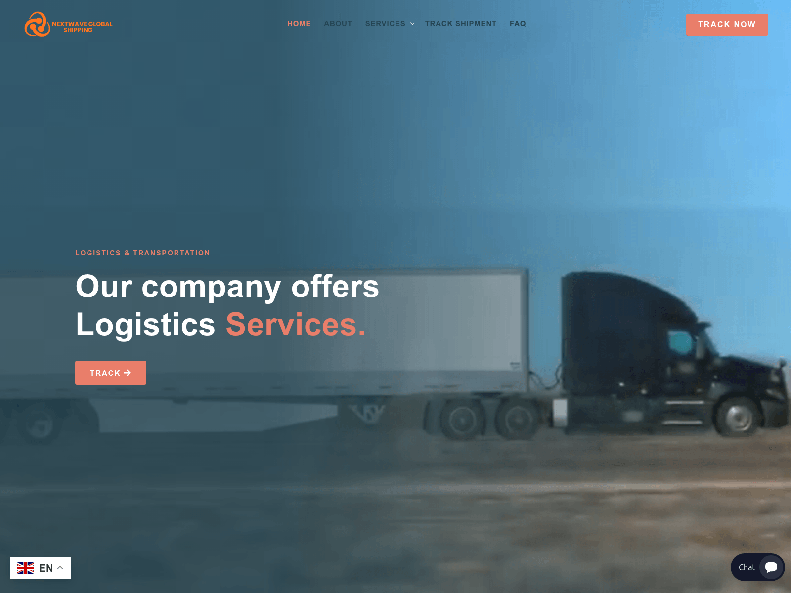 Screenshot of nextwaveglobalshipping.com