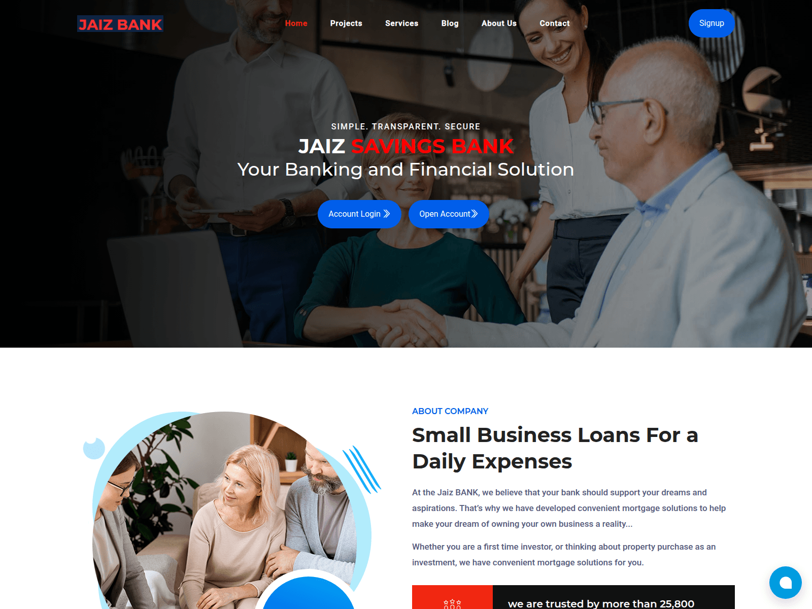 Screenshot of jaizbk.pro