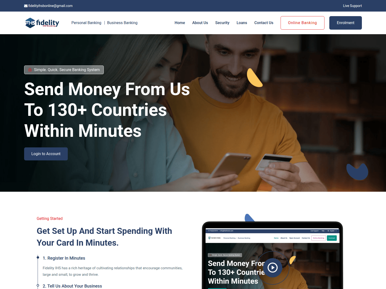 Screenshot of fidelity.ihsbonline.com