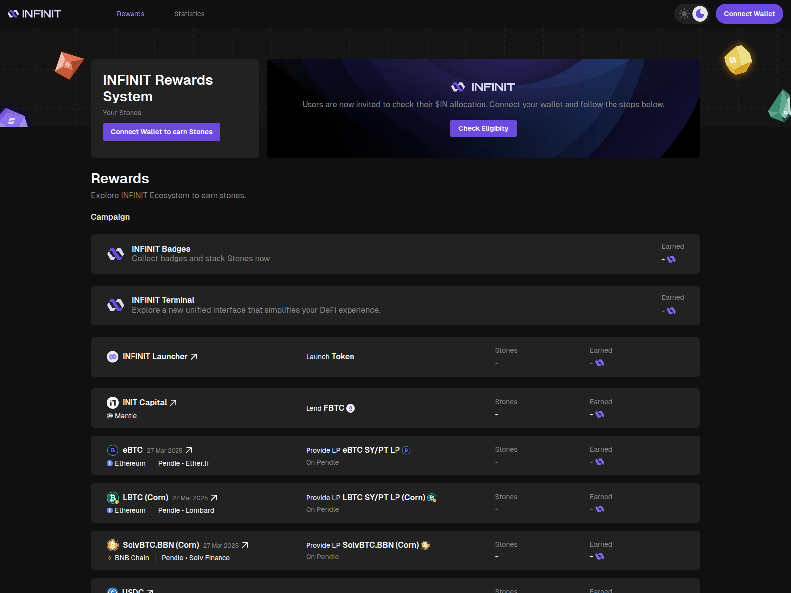 Screenshot of reward-techinfinit.com