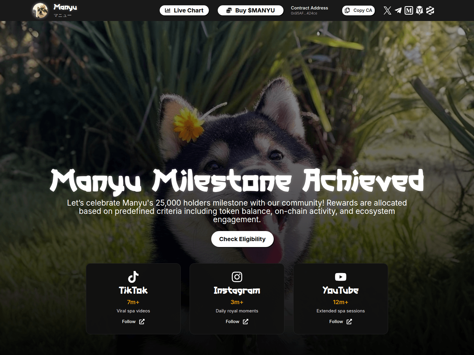 Screenshot of manyushiba.vip