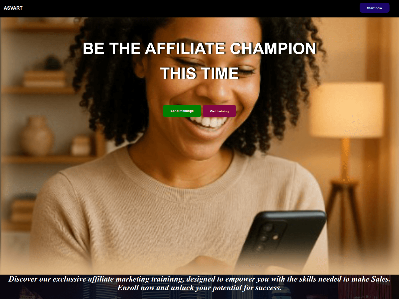 Screenshot of affixati.xyz