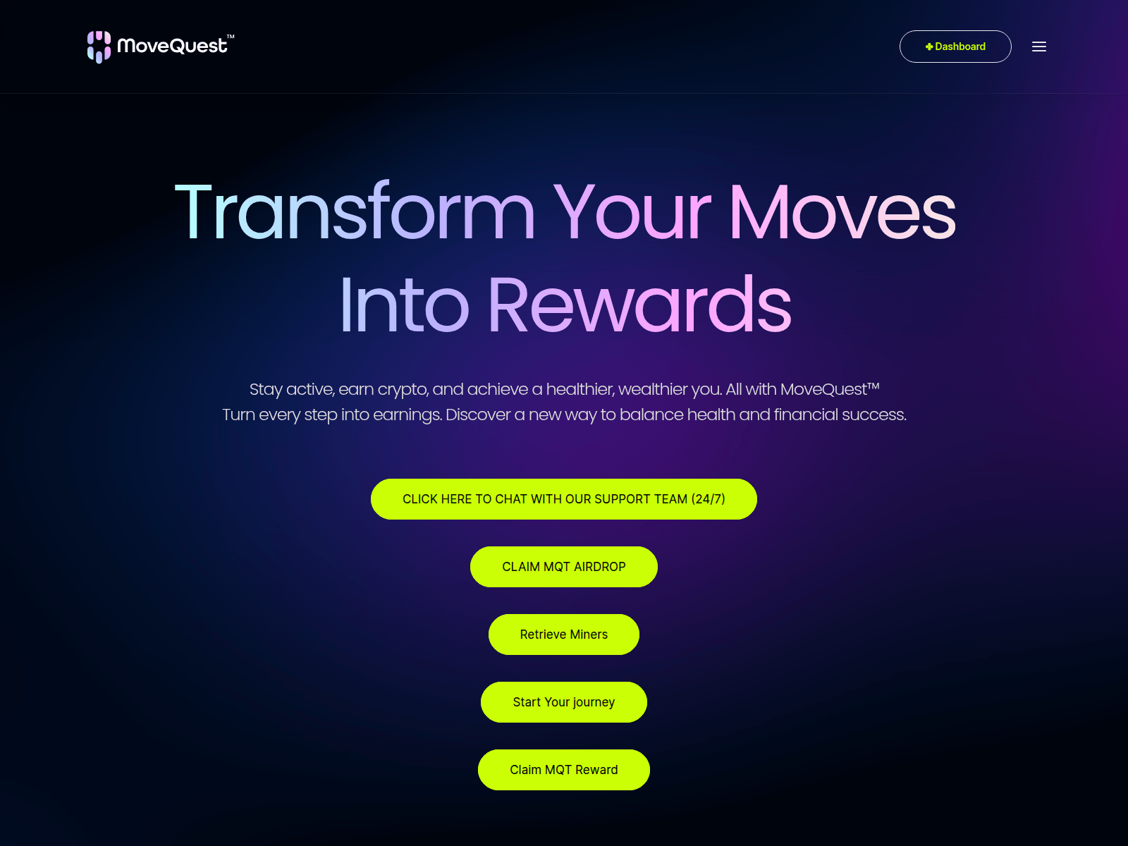 Screenshot of airdrop.app-movequest.com