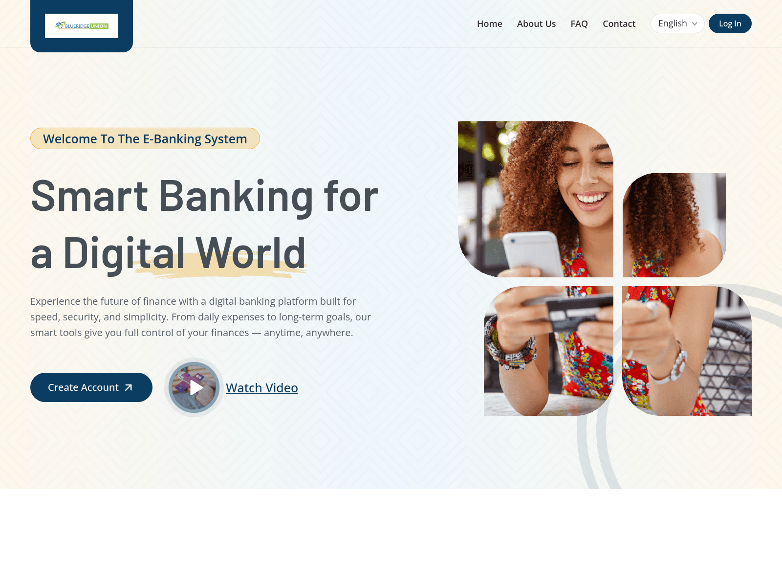 Screenshot of blueridgeunion.com