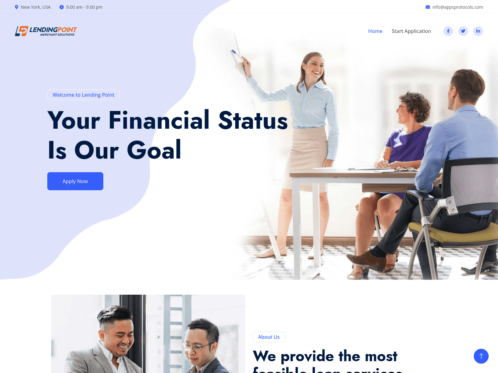 Screenshot of appsprotocols.com