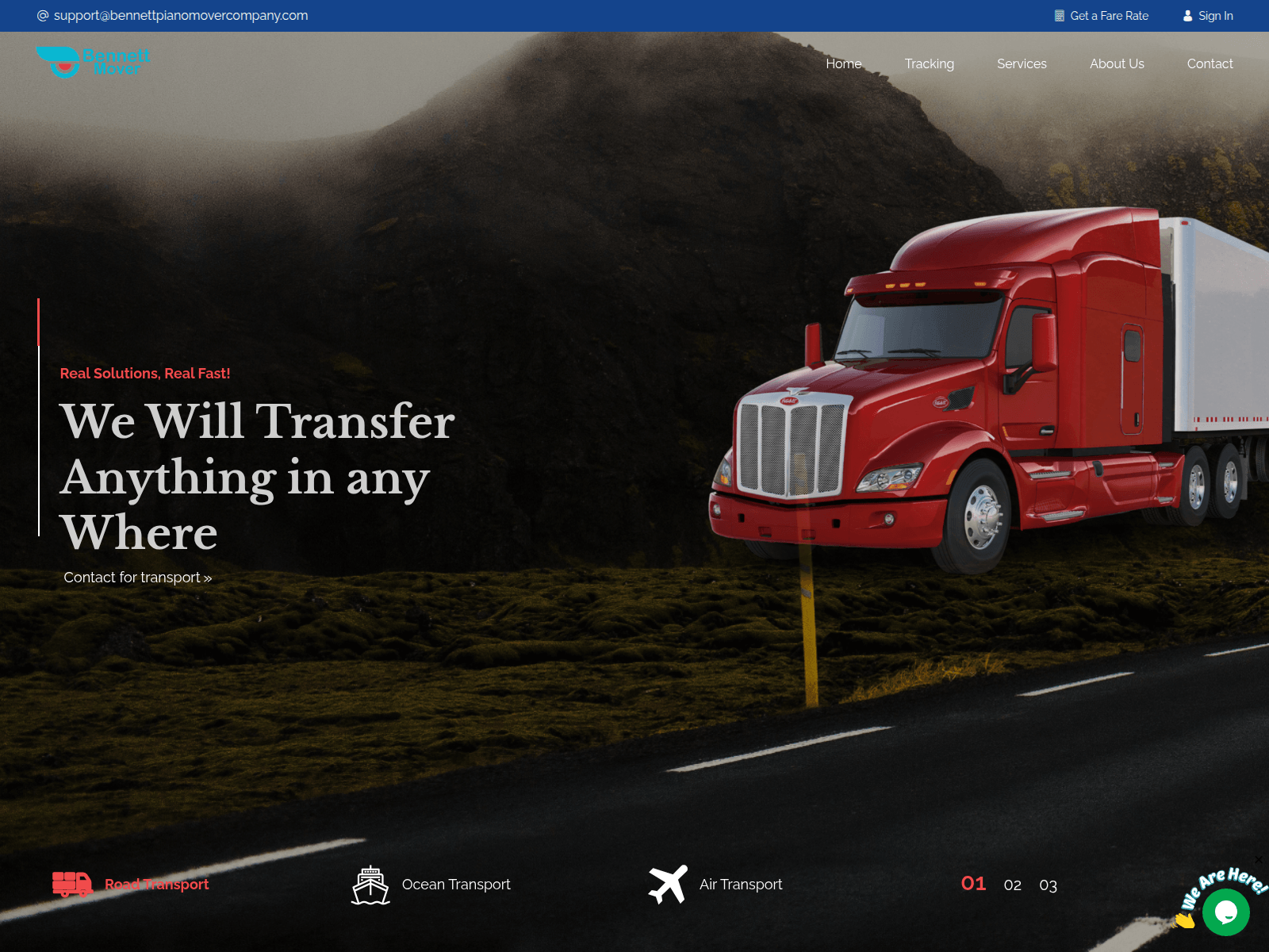 Screenshot of bennettpianomovercompany.com