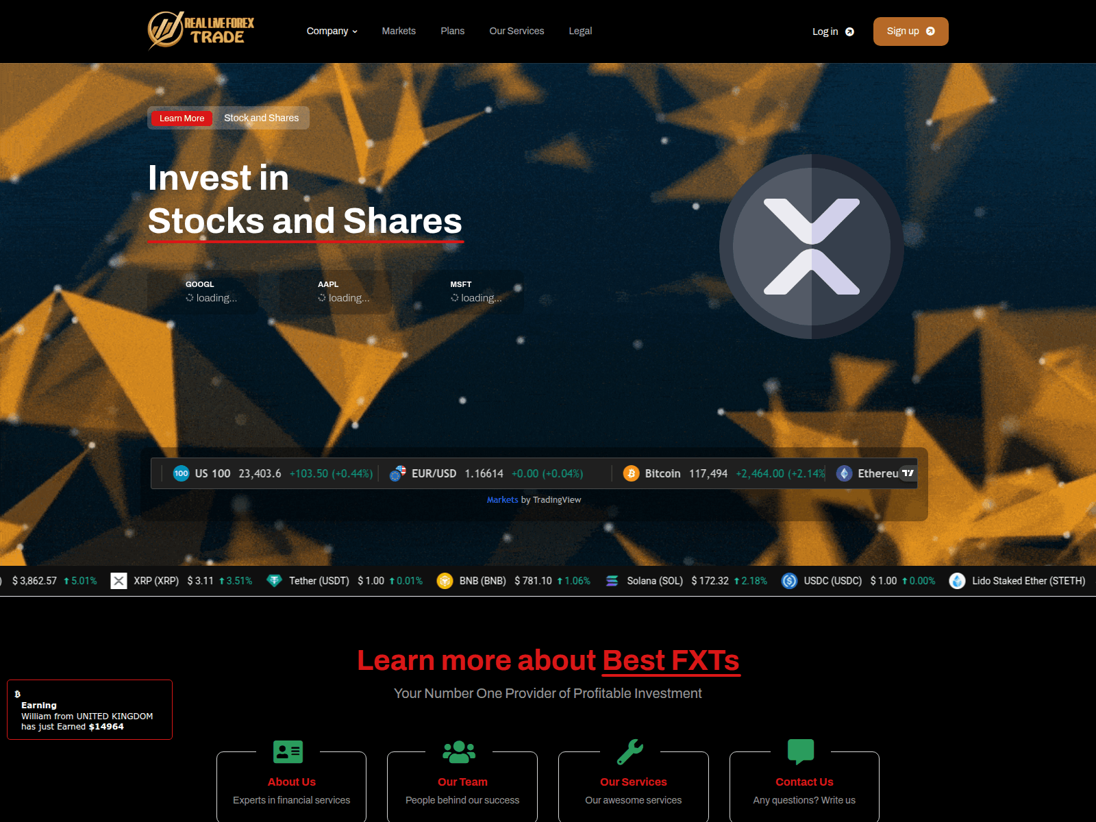 Screenshot of bestoptionfxts.pro