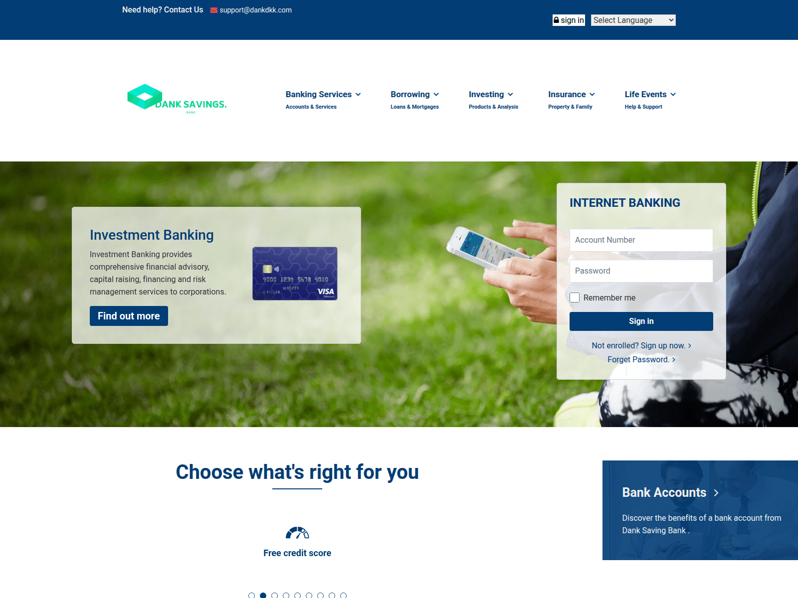 Screenshot of dankdkk.com