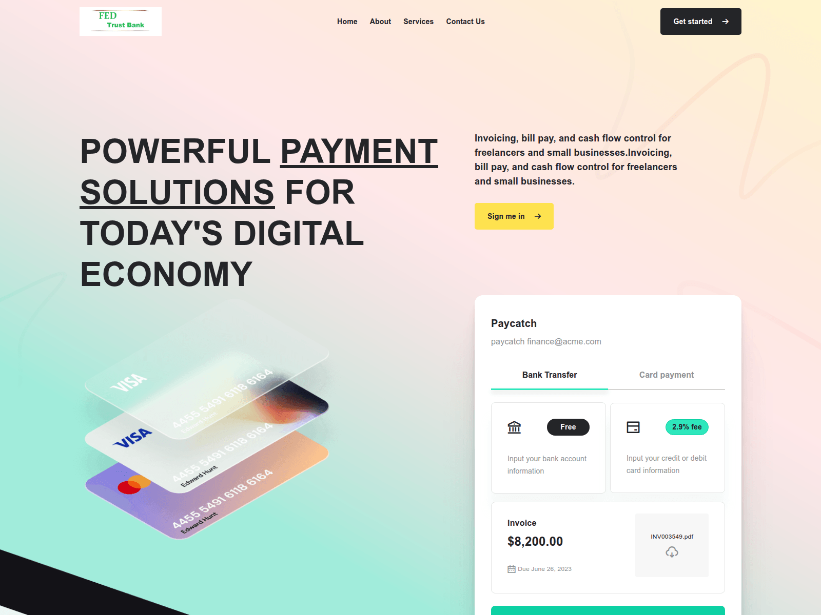Screenshot of fedtru.online