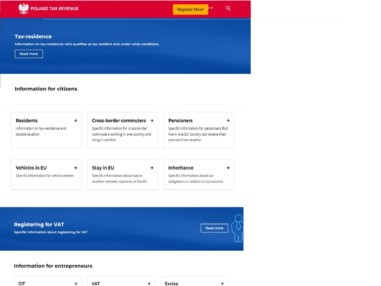 Screenshot of polatax.com