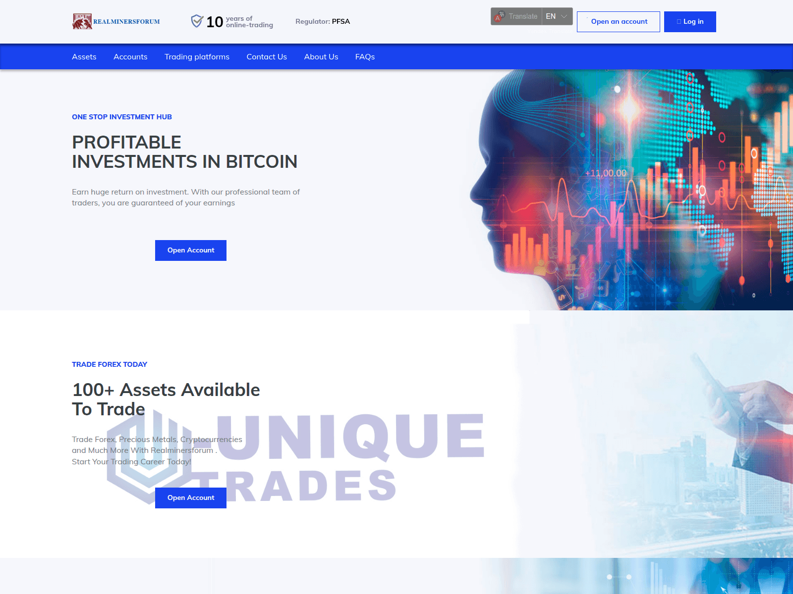 Screenshot of realminersforum.pro