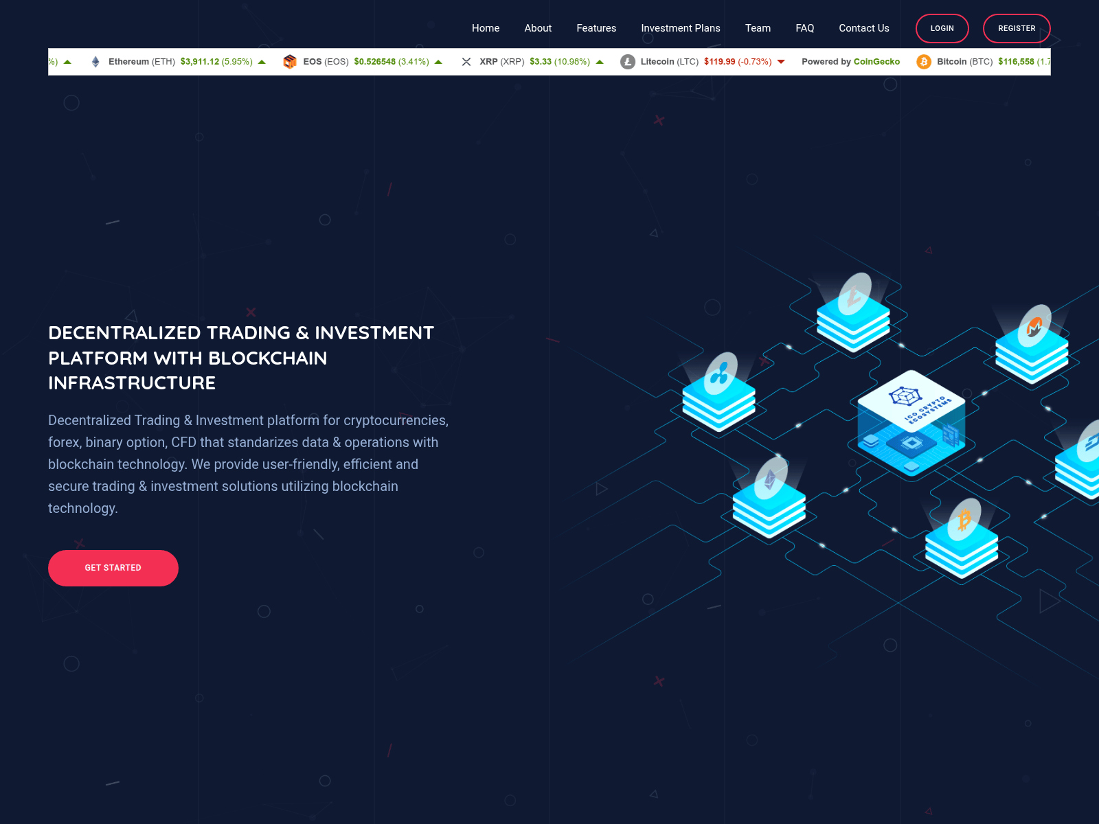 Screenshot of sfmarkets-exchange.top