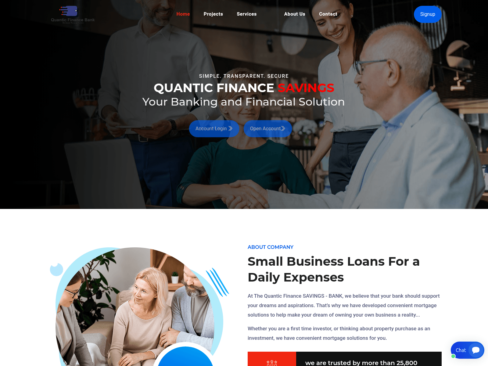 Screenshot of quanticfin.com.smeeconomic.com.ng