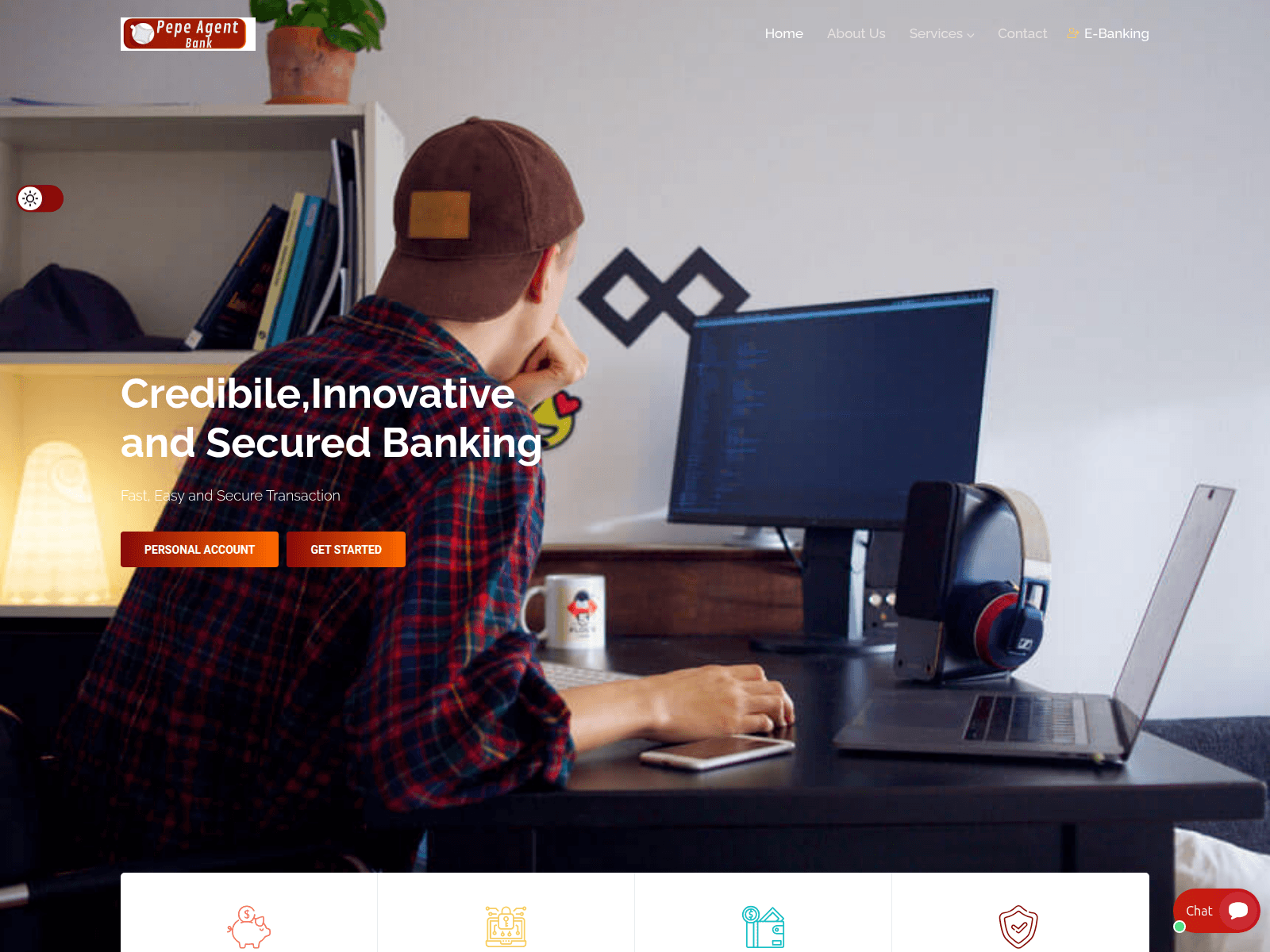 Screenshot of pepeagent.world.affiliatemarketinglitepro.com