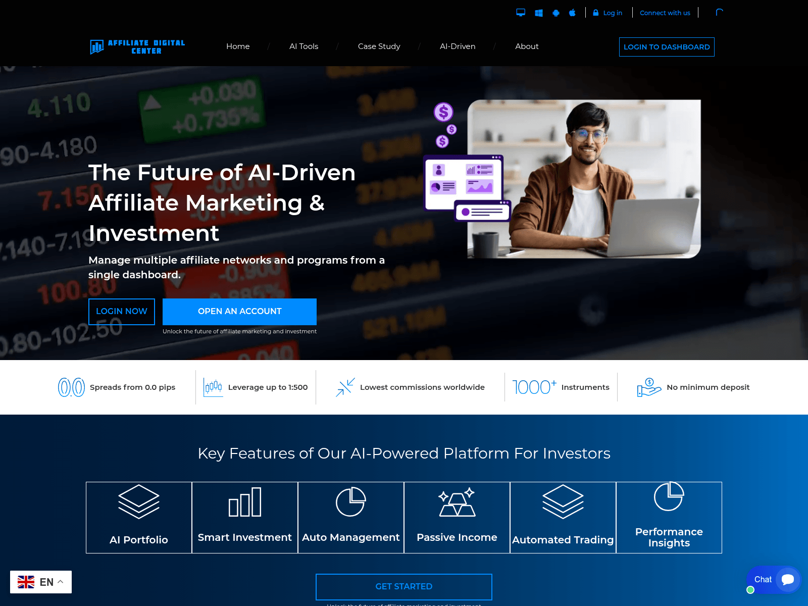Screenshot of smartaffiliatedigitalcenter.xyz